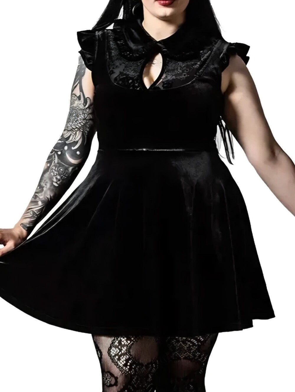 Killstar Amaymon Collar Dress - Women